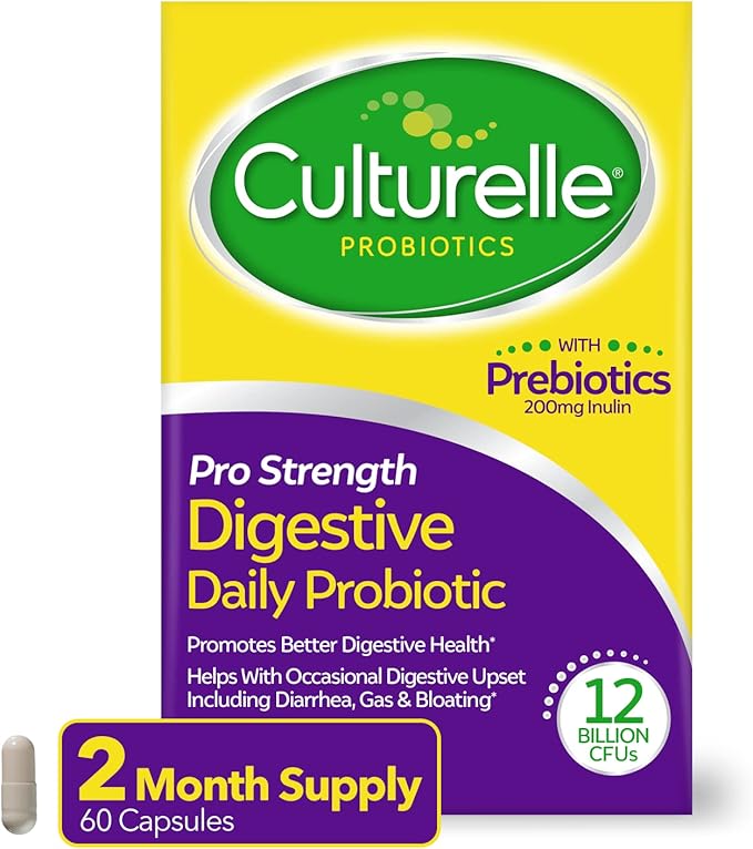 Culturelle Kids Purely Probiotics Packets Daily Supplement &amp Pro Strength Daily Probiotic Digestive Health Capsules