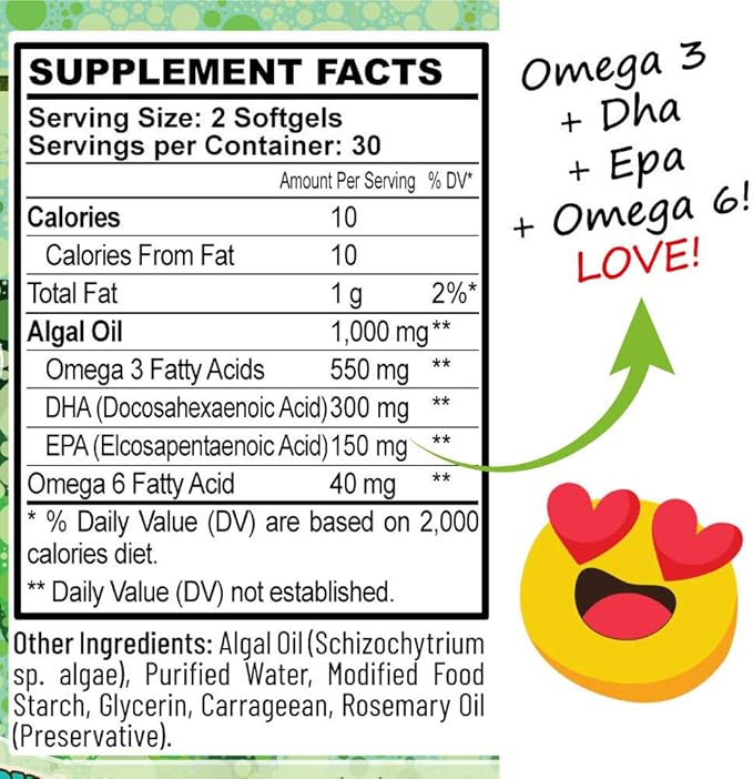 Vegan Omega 3 + Multivitamin + Tart Cherry Capsules Bundle