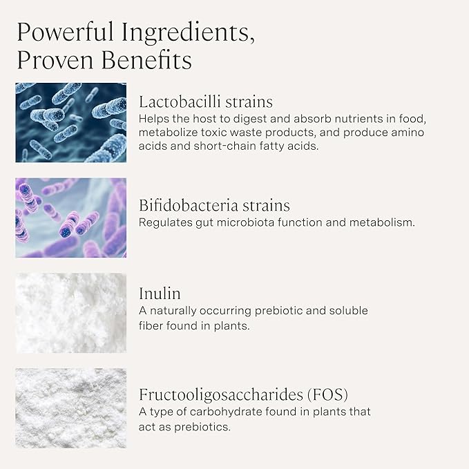 Stonehenge Health Probiotics 55 Billion CFU - 16 Strains Prebiotic Synbiotics Dynamic Biotics - Lactobacillus Acidophilus Delayed Release Shelf Stable Non-GMO Gluten Free Veggie Capsule