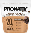 100% Whey Native Protein Powder Mellow Chocolate 2 lb Made from Farm Fresh Milk No Artificial Flavors or Preservatives for Muscle Health and Recovery Lactose Free