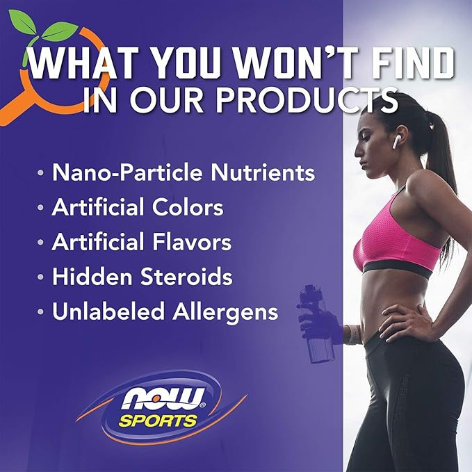 NOW Foods Sports Nutrition Soy Protein Isolate 20 g 0 Carbs Unflavored Powder 2-Pound
