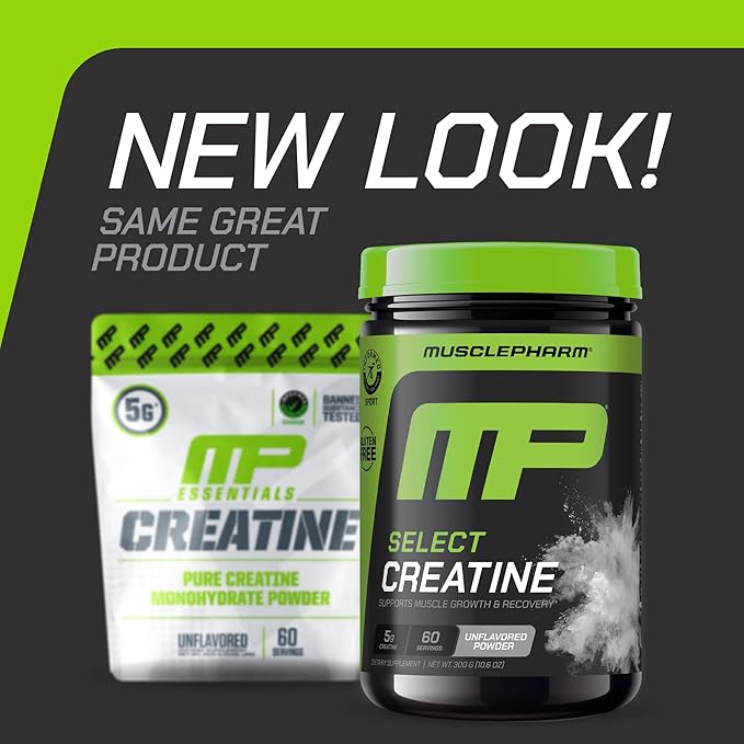 MusclePharm Combat Protein Powder Vanilla Flavor &amp Creatine Monohydrate Powder for Pre Workout Muscle Builder &amp Post Workout Muscle Recovery