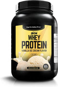 Zion WHEY Protein Powder Vanilla Ice Cream 1Pound High Impact 100% Pure Whey by McDuffie 5. Perfect for Muscle Recovery Strength &amp Weight Loss