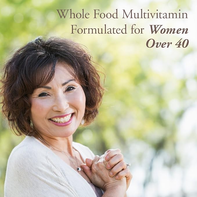 Garden of Life Organics Vitamins for Women 40+ - 60 Tablets Womens Multi 40+ Vegan Vitamins &amp Vitamin Code Raw Iron 30ct Capsules