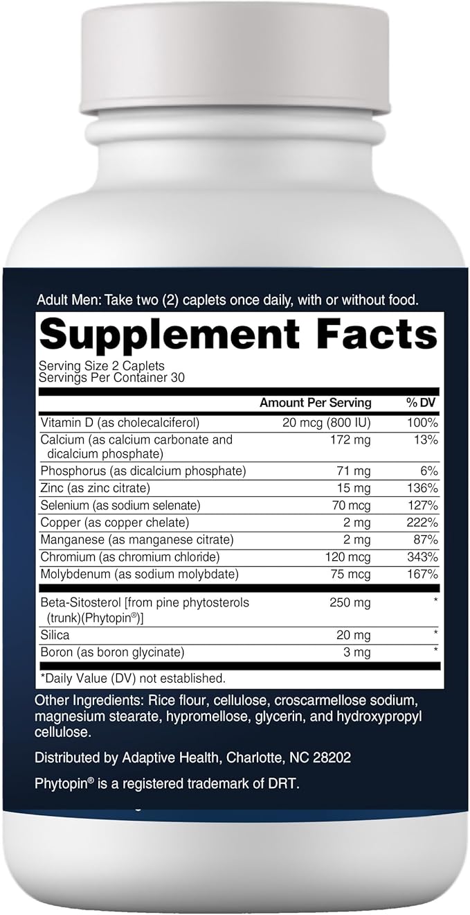 SUPER BETA PROSTATE Support Supplement for Men's Health - Reduce Bathroom Trips Promote Sleep Better Bladder Emptying &amp Healthy Prostate Beta Sitosterol - 60 Count (Pack of 2)