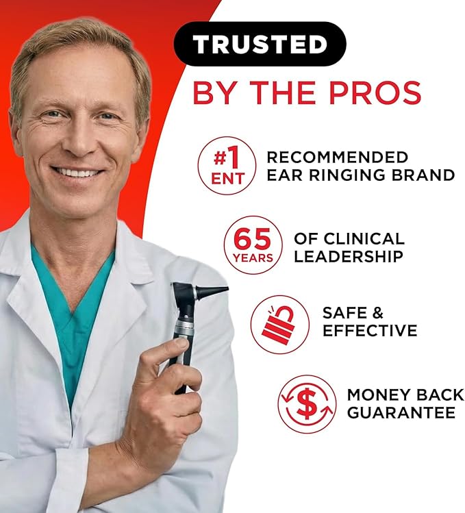 Lipo-Flavonoid Ear Ringing - Doctor-Recommended for Ringing Ears - Clinically Proven Lemon Bioflavonoid Complex with Vitamins C B1 B2 B6 B12 &amp Calcium - 150 Caplets