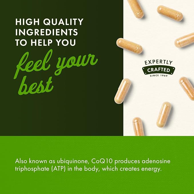 Swanson CoQ10 Cardiovascular and Cellular Energy Supplement for Heart-Health-Conscious Adults Seeking Antioxidant Support - 200 mg (90 Vegan Capsules 4 Pack)