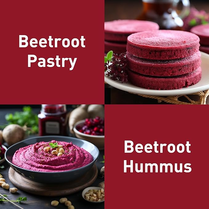 Unleash’d Organic Beet Root Powder 16 oz – 100% Pure Raw Superfood Non-GMO Nutrient-Rich Energy &amp Circulation Support