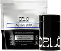 Orlo DHA Supplement 1000mg - 3X Absorption Natural Icelandic Nordic Omega 3 DHA &amp EPA for Brain &amp Eye Support – Vegan Fish Oil Alternative No Fishy Aftertaste 60 Easy-to-Swallow Mini Softgel