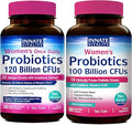 Innate Vitality Women's Probiotic Wellness Bundle | Advanced Gut &amp Intimate Health Support | Probiotics with Prebiotics Multiple Strains | Cranberry Vitamin C &amp B6 | Non-Refrigerated Daily C