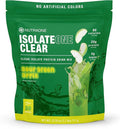 NutraOne Clear Whey Protein Powder Drink Mix Naturally &amp Artificially Flavored Clear Protein Drink 20g of Protein Zero Sugar (Sour Green Apple - 30 Servings)