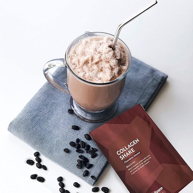 Dr. Kellyann Keto Chocolate Almond Shakes (7 Servings) – Grass-Fed Collagen Protein Keto &amp Paleo-Friendly Gluten-Free