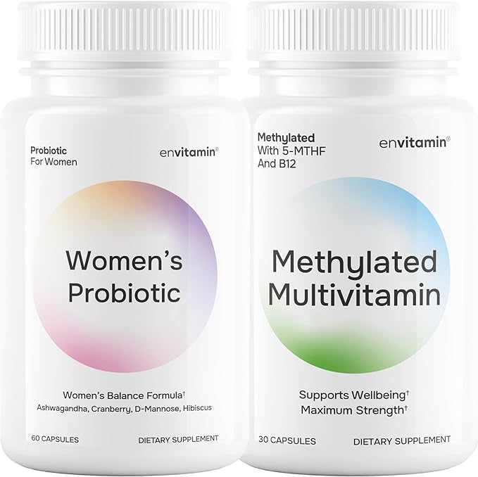 Probiotic for Women &amp Methylated Multivitamin