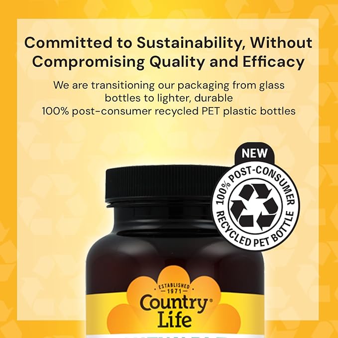 Country Life CORE Daily-1 Multivitamin for Men 50+ - Gluten-Free Energy Support with Coenzymated B Vitamins Probiotics Whole Food and Digestive Enzymes Certified Gluten Free 60 Tablets