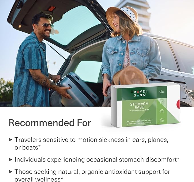 Complete Digestive Travel Support Bundle (Gut Protector Advanced + Stomach Ease)