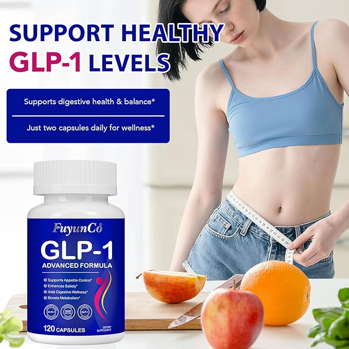 GLP 1 Supplement GLP-1 Probiotic for Appetite Regulate &amp Gut Health Reduce Hunger &amp Cravings for Digestive Promote GLP-1 Production &amp Support Weight Management Vegan for Women &amp Me