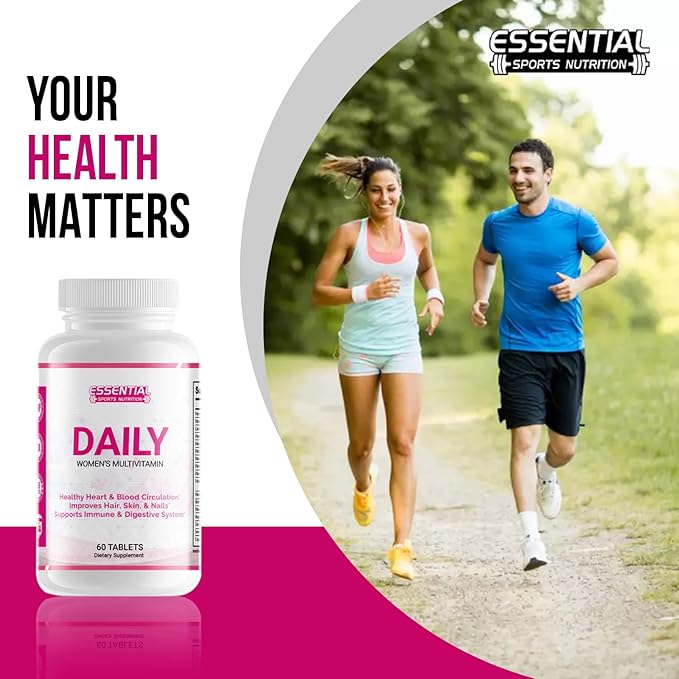 Multivitamins for Women Supplement-Includes Biotin -Vitamin A- Energy and Immune Support to Improve Blood Circulation Skin Hair &amp Nails