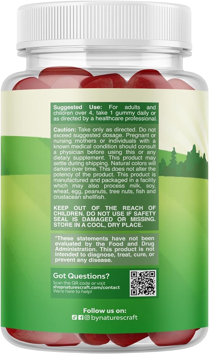 USDA Organic Kids Probiotic Gummies - Gut Bacteria Probiotics for Digestive Health &amp Stomach Relief - Gentle 2.5B CFU Kids Immune Support &amp Gut Heath Supplement - Vegan &amp Non-GMO Chews - 6