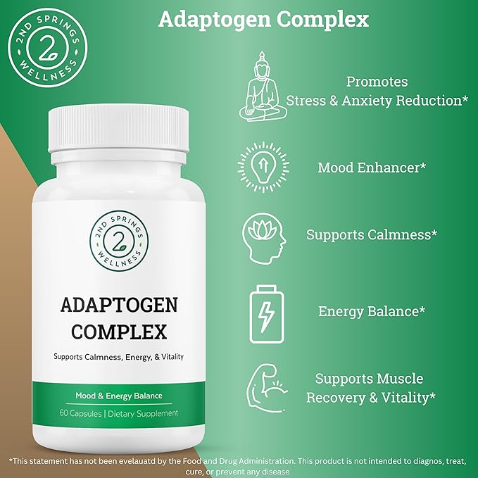 Adaptogen Complex &amp Vitamin D3+K2 Chewables Bundle