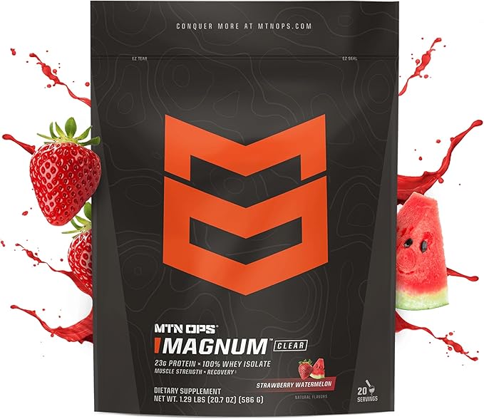 MTN OPS Magnum Clear Strawberry Watermelon &amp Hydrate Mango Peach Bundle