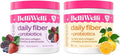 Belli Welli Daily Fiber Supplement Bundle with Collagen Probiotics &amp Electrolytes – Wild Berry &amp Orange Yuzu Mandarin Flavors – Supports Digestion Gut Balance &amp Debloating – 32 Servings