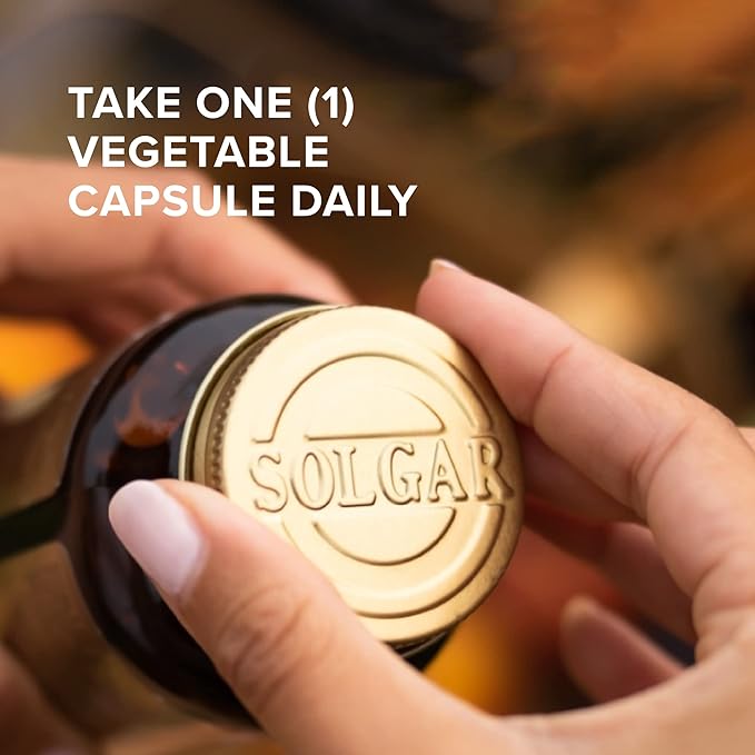 Solgar Super High Potency Biotin 10000 mcg - 120 Vegetable Capsules Pack of 2 - Supports Healthy Skin Nails &amp Hair - Non-GMO Vegan Gluten &amp Dairy Free - 240 Total Servings