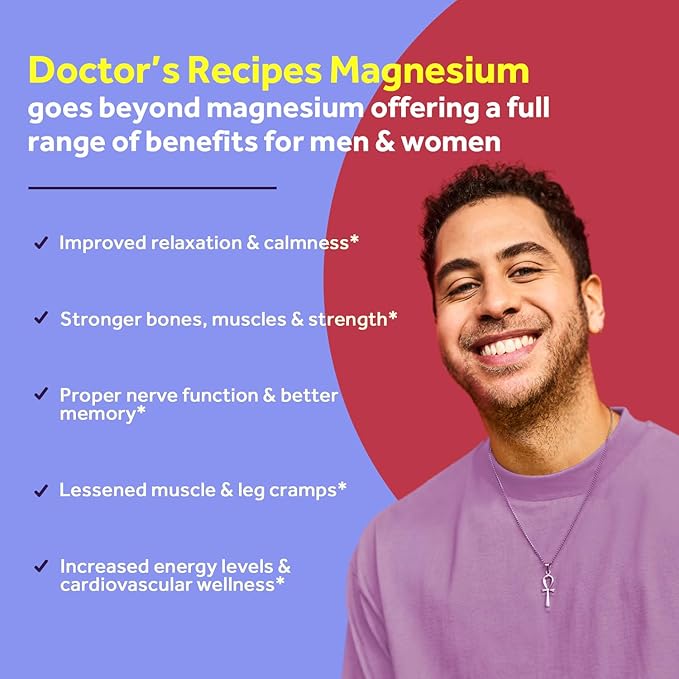 Doctor's Recipes Women’s Probiotic with Organic Cranberry &amp Magnesium Glycinate