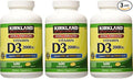 Kirkland Signature Extra Strength D3 50 mcg 600 Softgels (3 Pack)