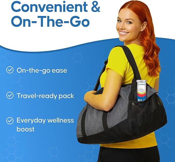 Nutrazul Calcium + Vitamin D3 Effervescent Tablets for Bone Health Maintenance 500 mg Calcium and 2.5 mcg Vitamin D3 Suitable Supplements for Women &amp Men Lemon-Lime Flavor 60 Tablets