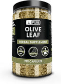 PURE ORIGINAL INGREDIENTS Olive Leaf (730 Capsules) No Magnesium Or Rice Fillers