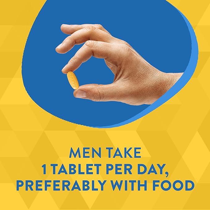 Nature's Way Alive! Men's Complete Daily Multivitamin Supports Energy Metabolism &amp Muscle Function* with B-Vitamins Gluten Free 130 Tablets (Packaging May Vary)
