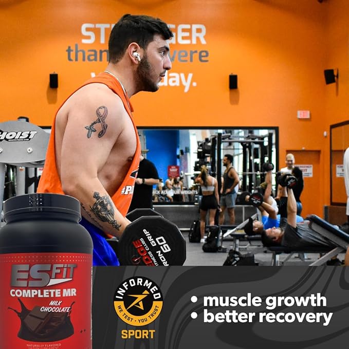 Complete MR | 1 Gallon Container - 20 servings | Meal Replacement Shake with Protein Carbs Fiber and Vitamins (MIlk Chocolate)