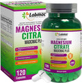 Magnesium Citrate 600mg 120 Capsules - 3-in-1 Magnesium Citrate Capsules with Vitamin D3 and Zinc Supplements - citrato de magnesio for Muscle Nerve Function Healthy Bones Teeth Fatigue/Tiredness