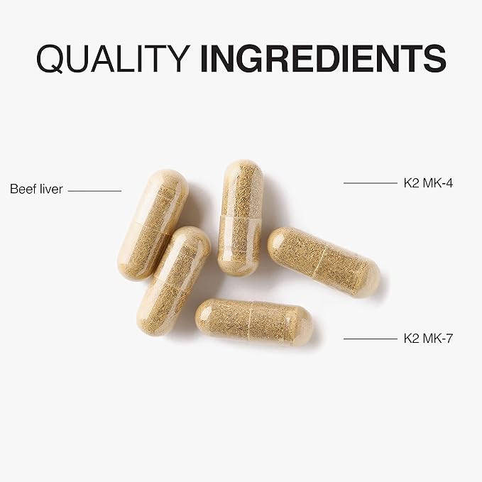 Vatellia Life New from Detox Me - Boosts Energy Sulfite Elimination - Supports Digestion &amp Gut Health - Vitamin K2 (MK-4) Plus B12 Folate - 60 Day Supply - Supplement for Men and Women - 120 Cou