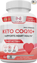 CoQ10 200mg - Fast Absorption Formula for Women and Men - Supports Healthy Heart - All Natural Coenzyme Q10 Supplement - Non GMO Made in USA - 30 Day Supply