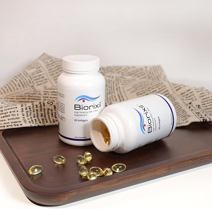Vegan Omega-3 Fish Oil Alternative from Algae Oil - High Potency EPA &amp DHA Supplement - Easy to Swallow Small Soft Gel Capsules