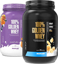 Maxler 100% Golden Whey Blueberry Muffin and Bananas &amp Cream Bundle