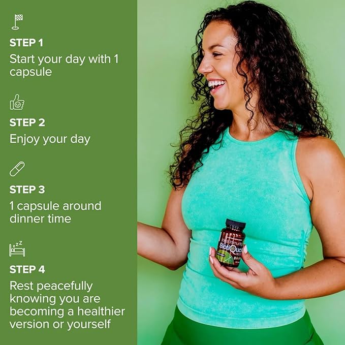 BiotiQuest Ideal Immunity Probiotics to Balance Your Gut and Build Immune System Resilience 12 Billion CFU Non-GMO and Gluten Free 60 Capsules