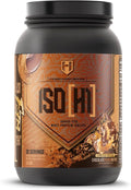 HOSSTILE ISO[H1] Grass Fed Whey Protein Isolate with Digestive Enzymes Whey Protein Powder for Muscle Gain &amp Muscle Recovery Post Workout Recovery Drink Chocolate Peanut Butter 30 Servings