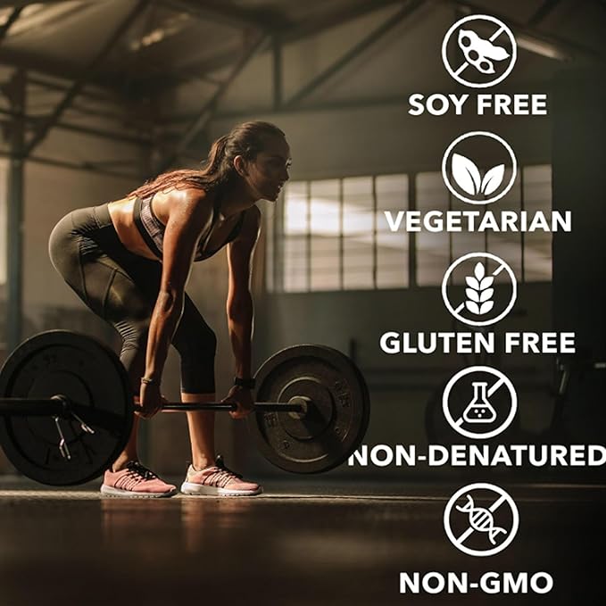 Whey Protein Powder Unflavored 5lb + German Creatine + HMB – 30g Grass-Fed Protein + 5g Creapure Micronized Creatine – myHMB Non-GMO Clean Unflavored – Bundle