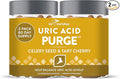 Eu Natural Purge Uric Acid Flush - Eat &amp Drink What You Want - Uric Acid Support for Joints &amp Mobility with Celery Seed Tart Cherry &amp Chanca Piedra - 120 Vegetarian Capsules