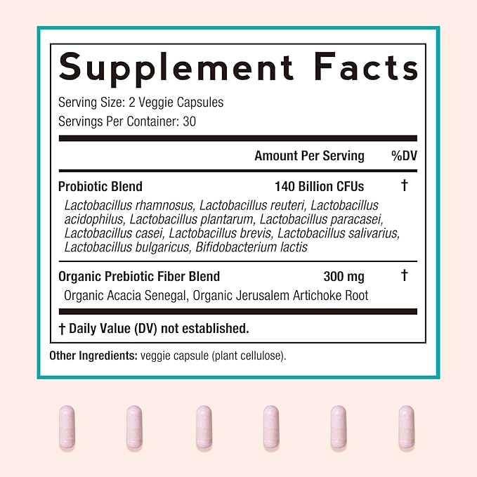 Doctor's Recipes Value Bundle (120 Capsules): Glutathione with Milk Thistle + 140B Women's Probiotic with Organic Prebiotics