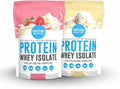 Portions Master CFM Whey Isolate Protein Powder 2-Pack – Vanilla Ice Cream &amp Strawberries and Cream Flavors