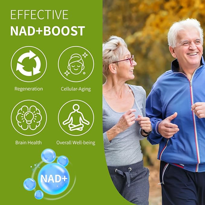 Premium NAD+ Supplement - Nicotinamide Riboside &amp Resveratrol 900mg – Fast-Absorbing Cellular Renewal Capsules for Energy Anti-Aging &amp Brain Health – Vegan Non-GMO 200 C