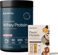 Gainful Collagen Whey Protein Powder &amp Sweet Treat Flavor Bundle 21g Protein Supports Muscle Recovery Joint Health &amp Skin Hydration with Grass-Fed Collagen Peptides 14 Servings + 14 Flavo