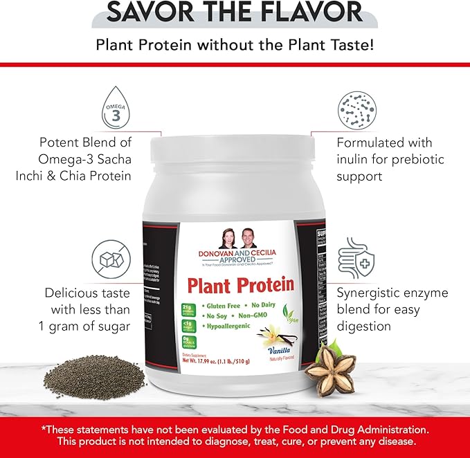 Vegan Plant Protein (Vanilla) DCA Nutrition