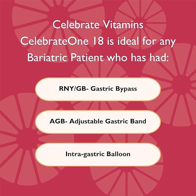 Celebrate Vitamins CelebrateONE Bariatric Multivitamin 18mg Iron &amp Balance Probiotic + Prebiotic Capsules Bundle – Supports Digestive Health Iron Levels &amp Maximum Nutrient Absorption for Bar