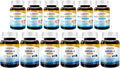 LOVITA Ultimate Family Stock Up Bundle - 6 Adult Fish Oil &amp 6 Kid’s Super Smart DHA Complete Heart Brain &amp Vision Care (12 Pc)