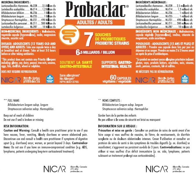 Probiotics for Adults – Daily Gut Health &amp Immune Support Relieves Bloating &amp Supports Digestive Balance – 60 Shelf-Stable Capsules Dairy &amp Gluten Free(60)