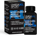 OmegaXL Sport Extra Strength Muscle Recovery Supplement and Respiratory Support Supplement - Improves DOMS and ROM Clinically Supported Green-Lipped Mussel Oil (60 Softgels)